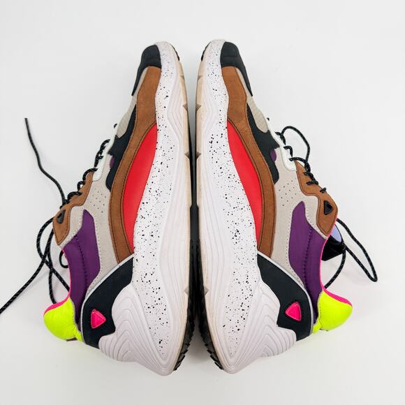 MCQ Alexander McQueen Swallow Daku Trainers Almond Multi Sneaker Leather EU45 - Picture 4 of 9